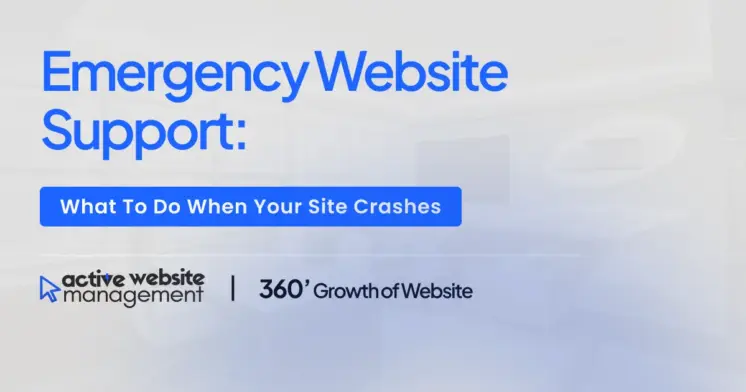 Emergency Website Support: What to Do When Your Site Crashes